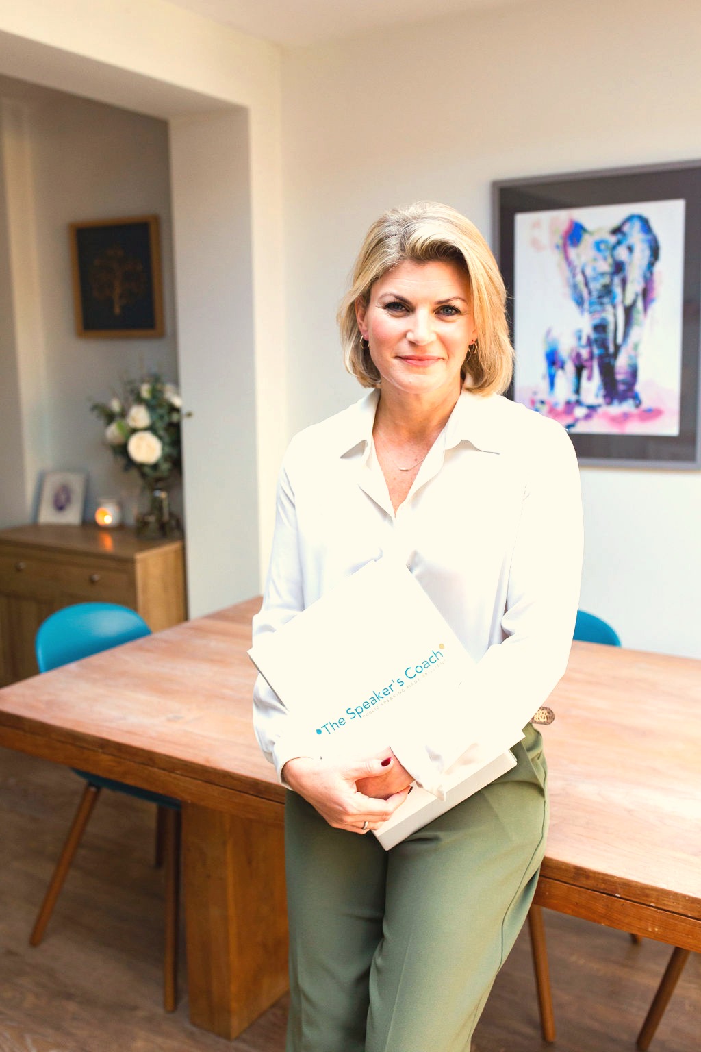 Anna, public speaking coach
