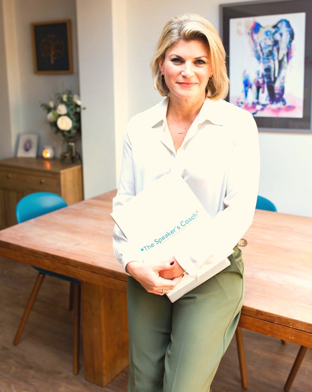 Anna, public speaking coach